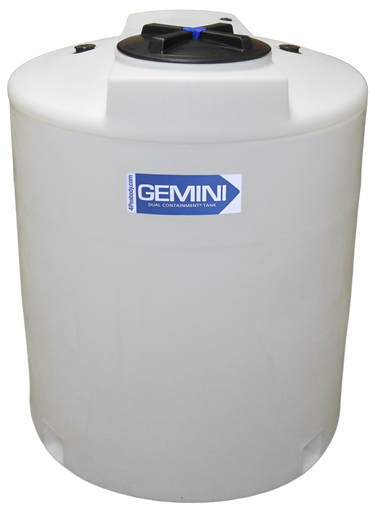 320 Gal Gemini Dual Containment® Tank - LPE SD 1.5 - Natural
